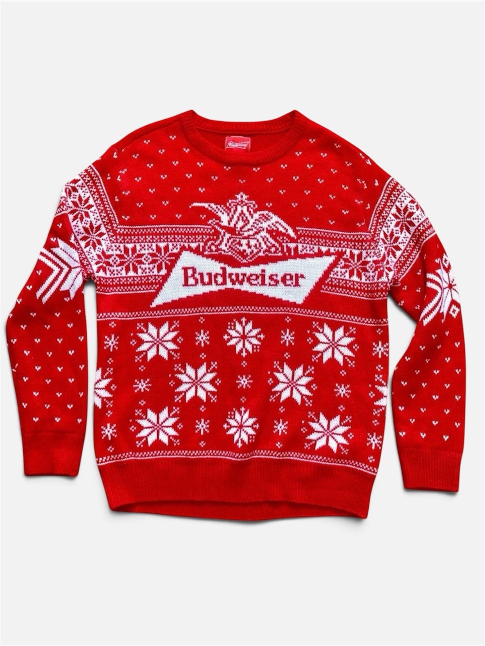 Budweiser Men's Ugly Christmas Sweater
